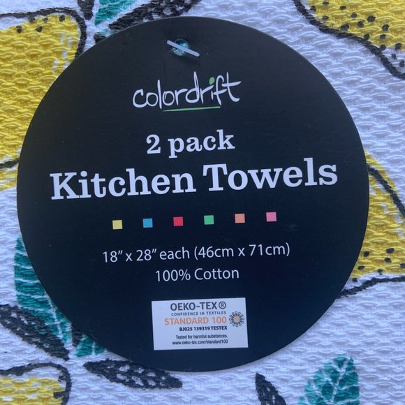 Lemons Kitchen Towel Set - Picture 2 of 4